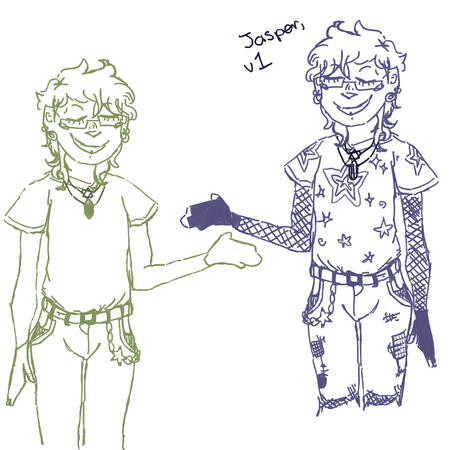 recent wip self portrait procreate, 2025